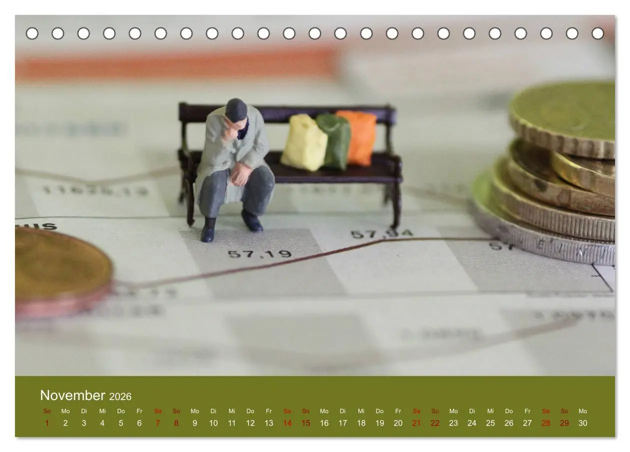 Bild: 9783457733066 | Miniaturen - Klein ganz groß (Tischkalender 2026 DIN A5 quer),...