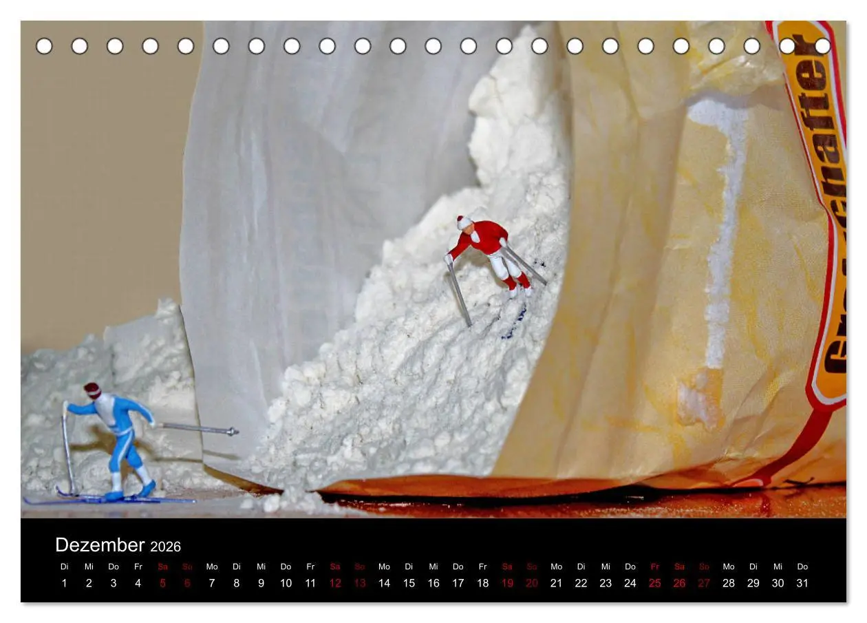 Bild: 9783457733066 | Miniaturen - Klein ganz groß (Tischkalender 2026 DIN A5 quer),...