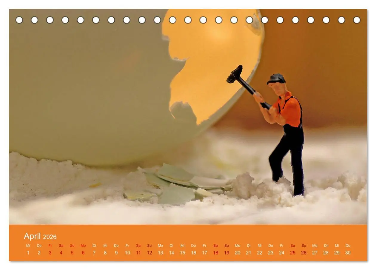 Bild: 9783457733066 | Miniaturen - Klein ganz groß (Tischkalender 2026 DIN A5 quer),...
