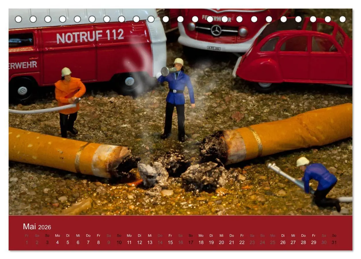 Bild: 9783457733066 | Miniaturen - Klein ganz groß (Tischkalender 2026 DIN A5 quer),...