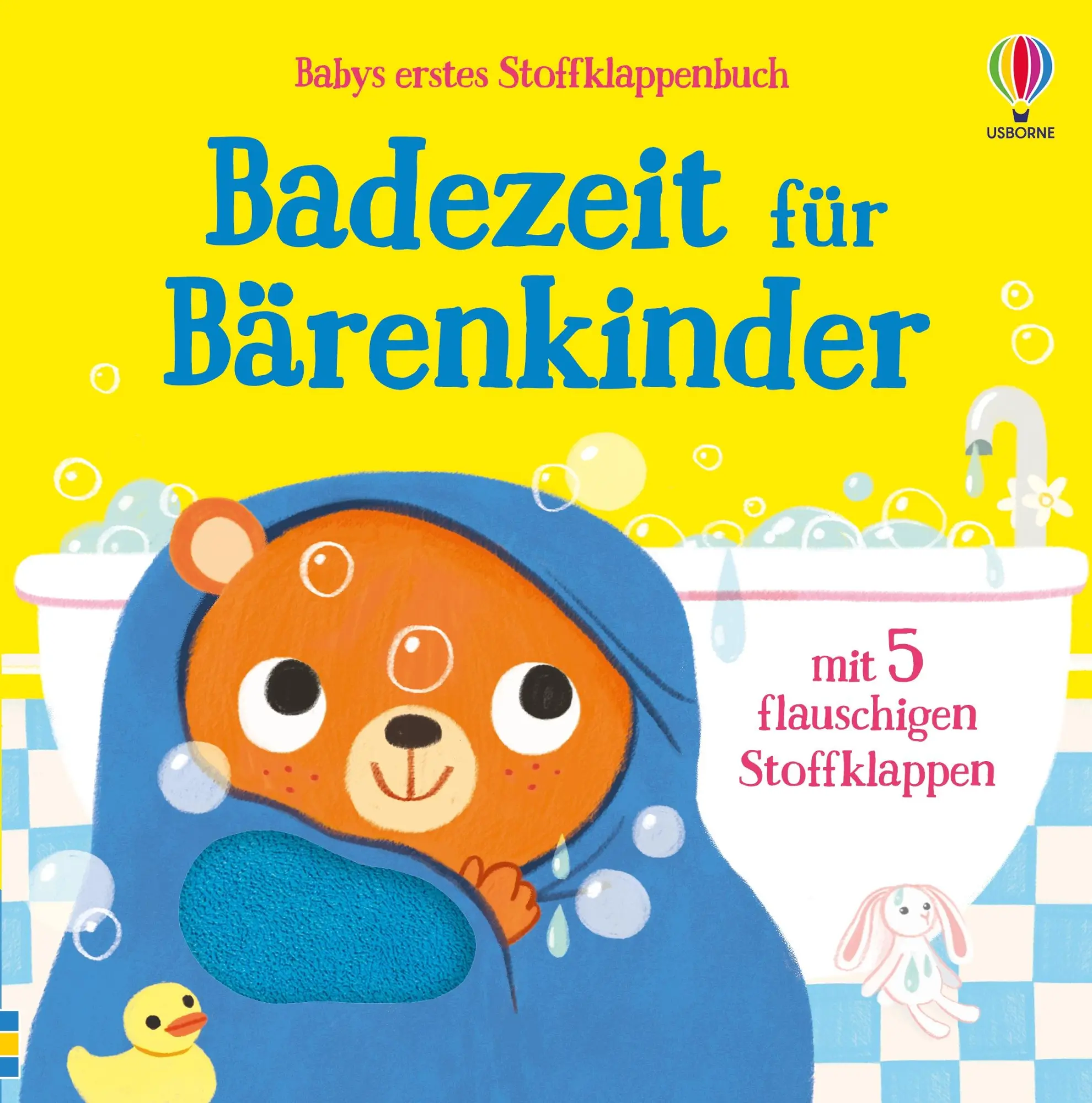 Cover: 9781035703166 | Babys erstes Stoffklappenbuch: Badezeit für Bärenkinder | Sam Taplin