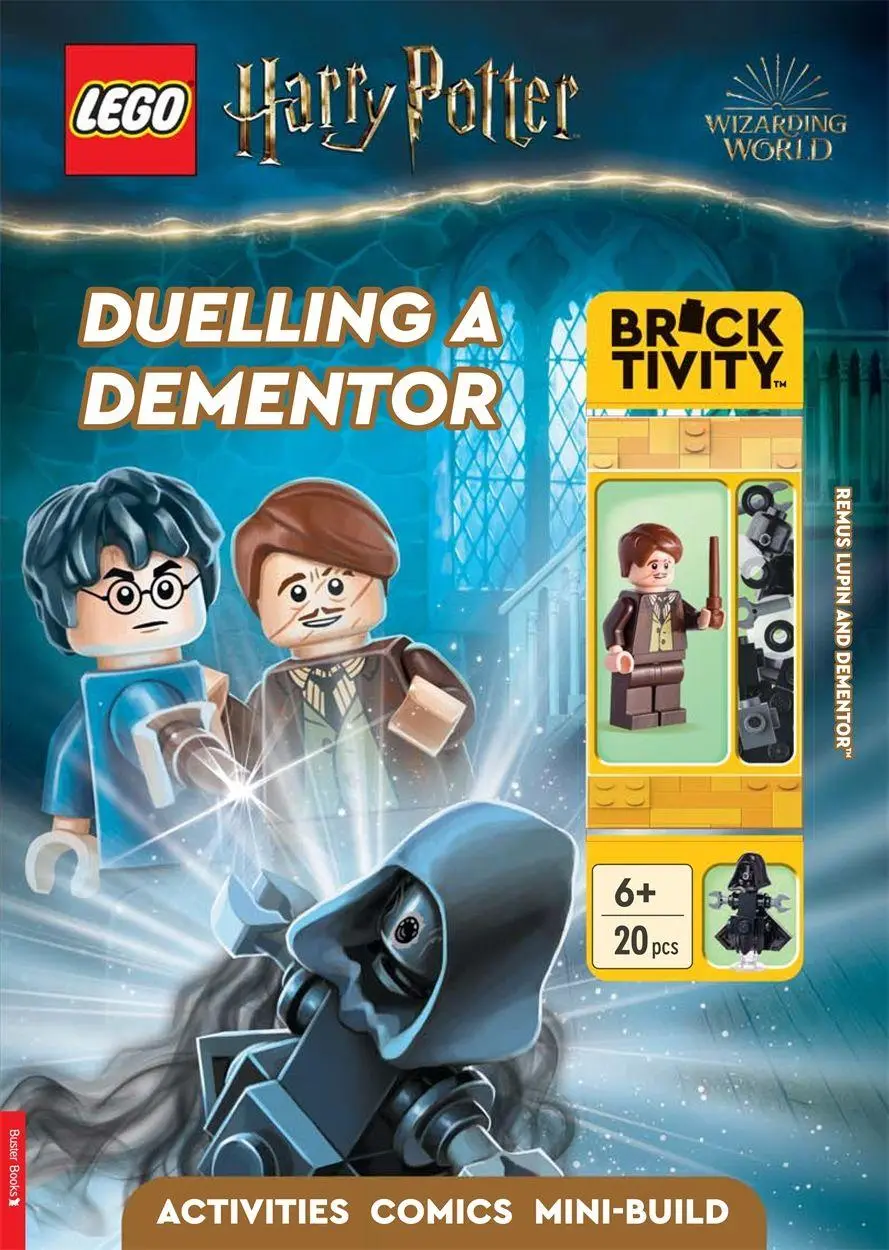 Cover: 9781916763166 | LEGO® Harry Potter(TM): Duelling a Dementor Activity Book (with...