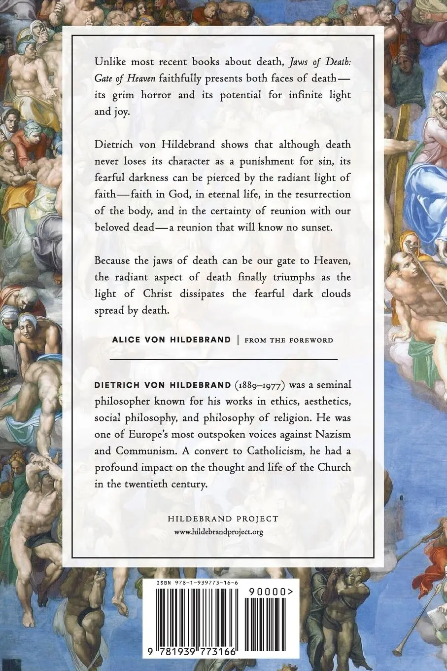 Rückseite: 9781939773166 | Jaws of Death: Gate of Heaven | Dietrich von Hildebrand | Taschenbuch