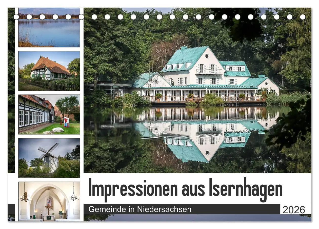 Cover: 9783457893166 | Impressionen aus Isernhagen (Tischkalender 2026 DIN A5 quer),...
