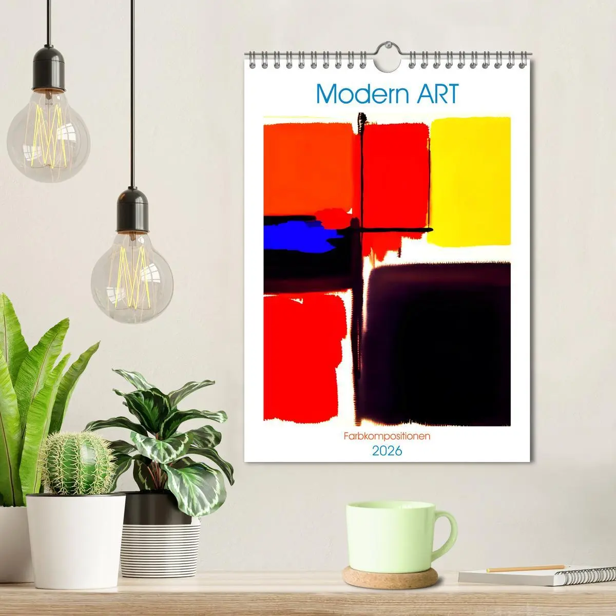 Bild: 9783516293166 | Modern ART Farbkompositionen (Wandkalender 2026 DIN A4 hoch),...
