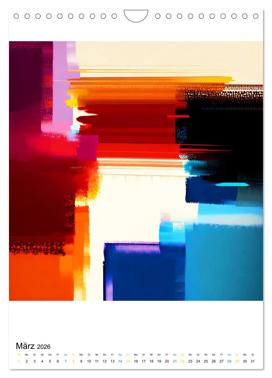 Bild: 9783516293166 | Modern ART Farbkompositionen (Wandkalender 2026 DIN A4 hoch),...