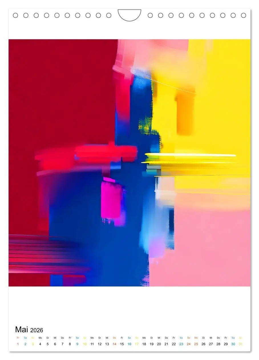 Bild: 9783516293166 | Modern ART Farbkompositionen (Wandkalender 2026 DIN A4 hoch),...