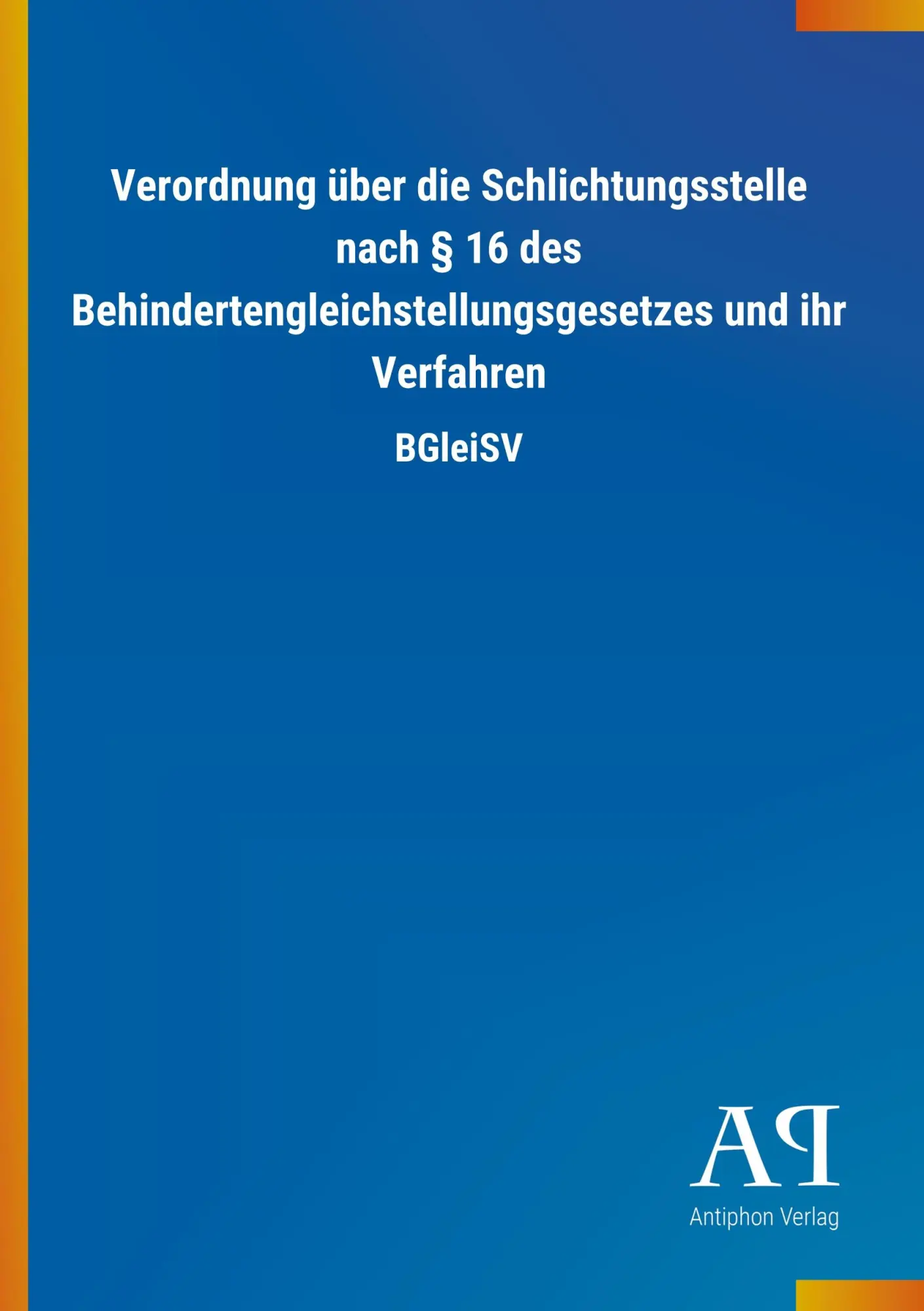 Cover: 9783731403166 | Verordnung über die Schlichtungsstelle nach § 16 des...
