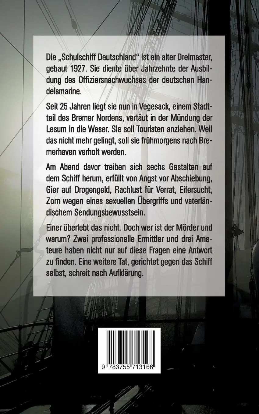 Rückseite: 9783755713166 | Im Bauch des Schulschiffs | Ein Krimi aus Bremen-Nord | Windheuser
