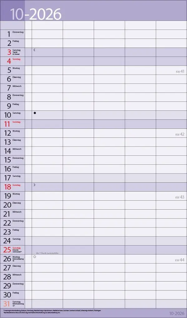Bild: 9783819303166 | Familientimer 18 Monate 2027/2028 | Verlag Korsch | Kalender | 20 S.