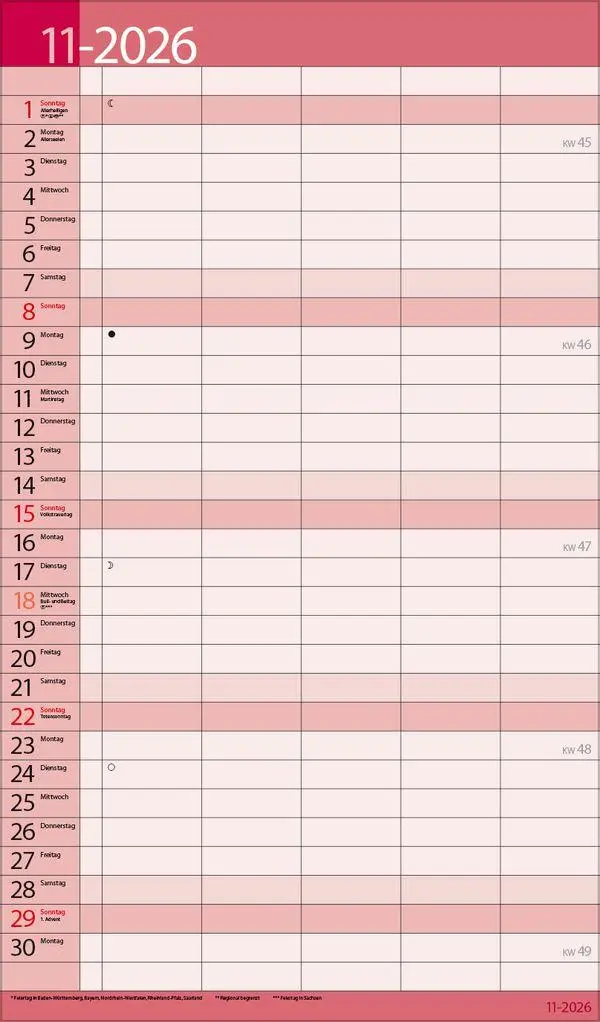 Bild: 9783819303166 | Familientimer 18 Monate 2027/2028 | Verlag Korsch | Kalender | 20 S.