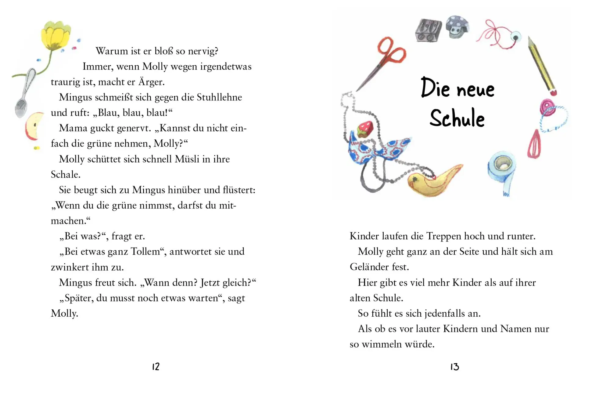 Bild: 9783954703166 | Molly mittendrin - Die neue Schule | Sabine Lemire | Buch | 80 S.
