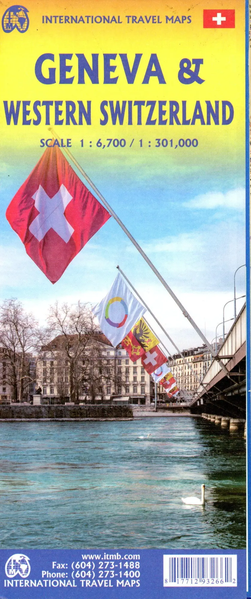 Cover: 9781771293266 | Geneva &amp; Western Switzerland | (Land-)Karte | Gefalzt | Englisch