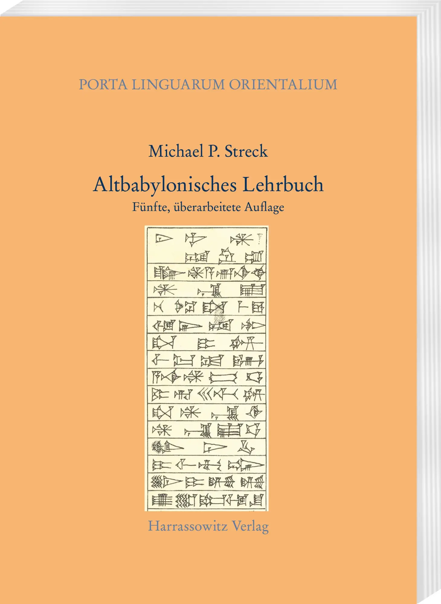Cover: 9783447123266 | Altbabylonisches Lehrbuch | Fünfte, überarbeitete Auflage | Streck