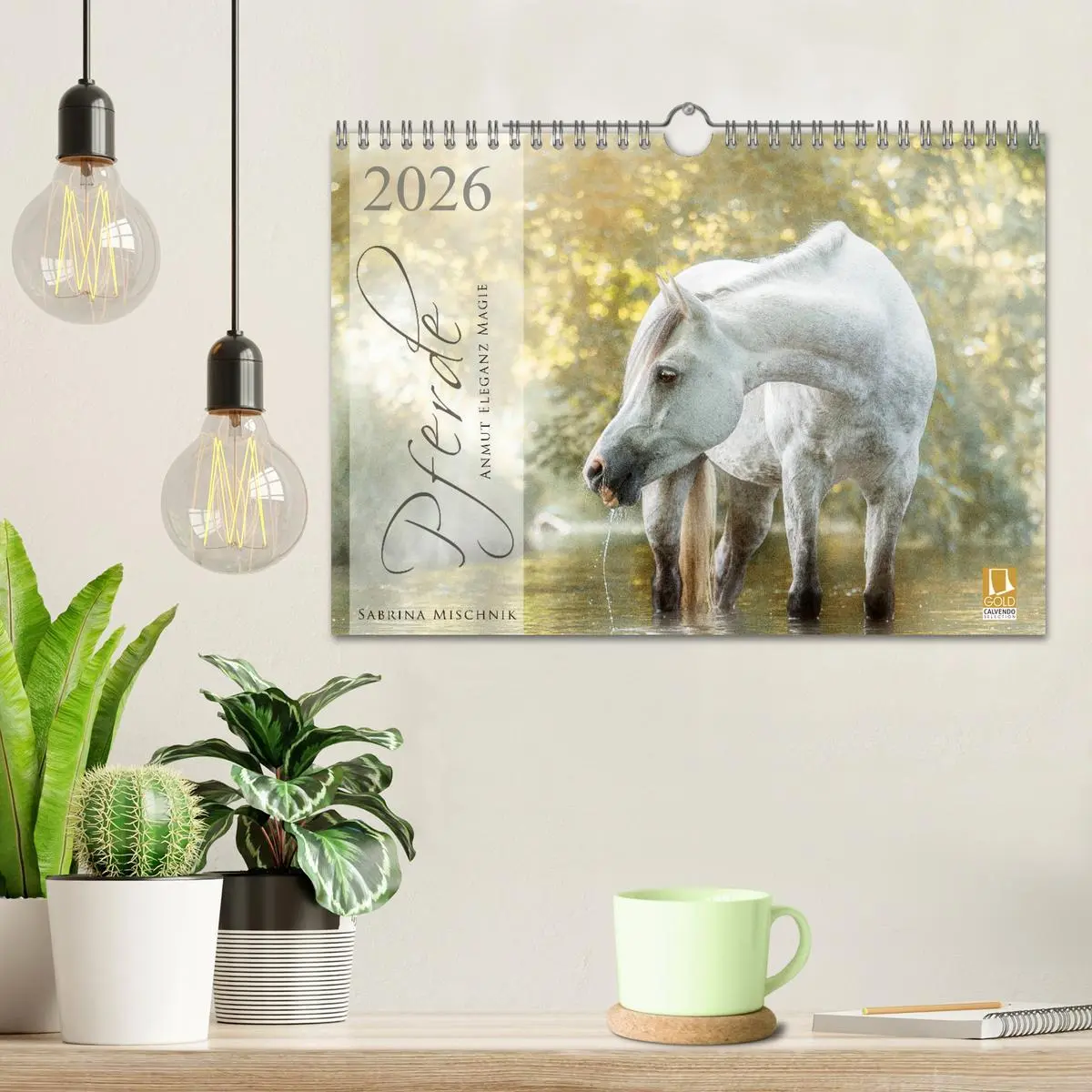 Bild: 9783457883266 | Pferde - Anmut, Eleganz, Magie (Wandkalender 2026 DIN A4 quer),...