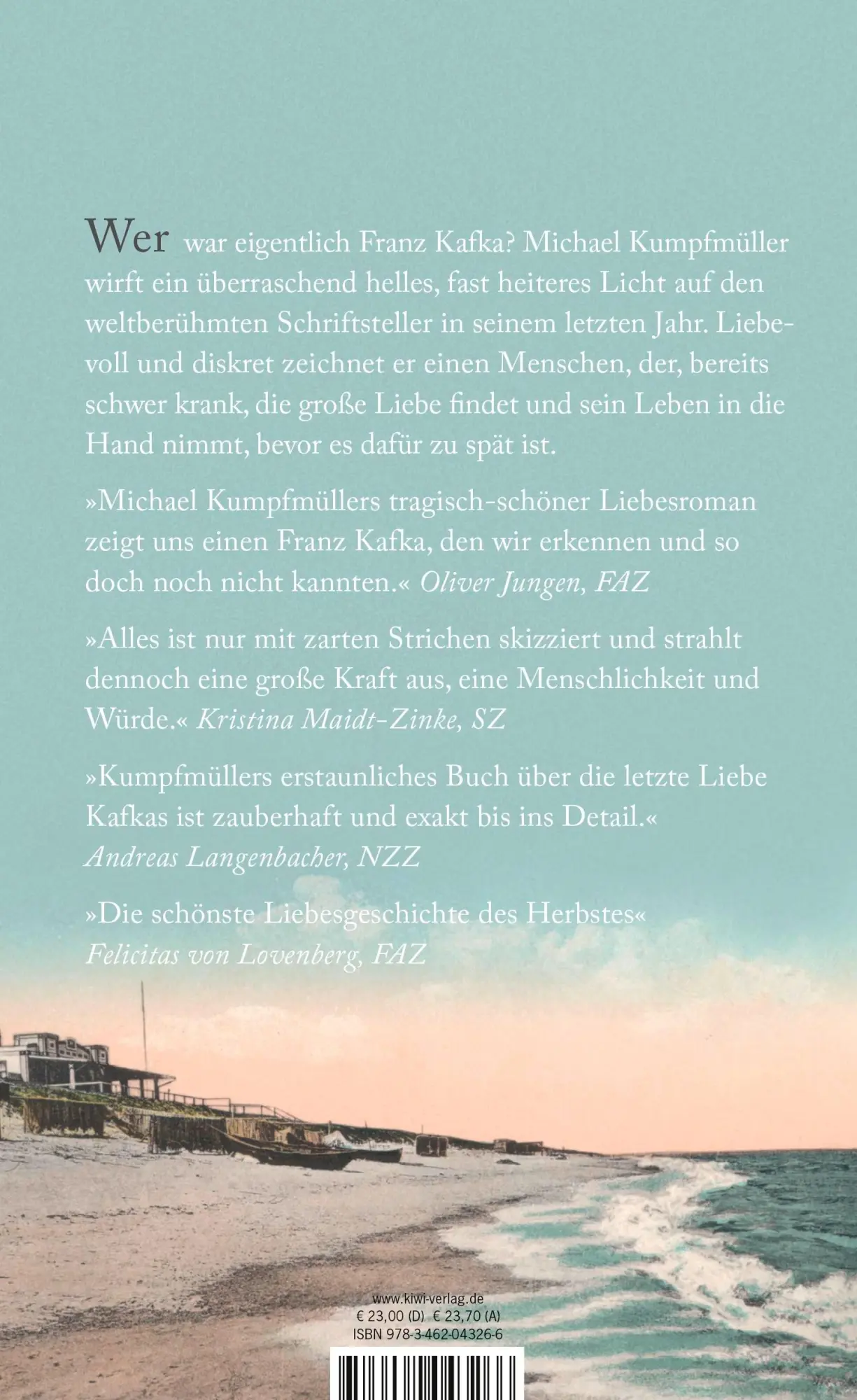Rückseite: 9783462043266 | Die Herrlichkeit des Lebens | Michael Kumpfmüller | Buch | 240 S.