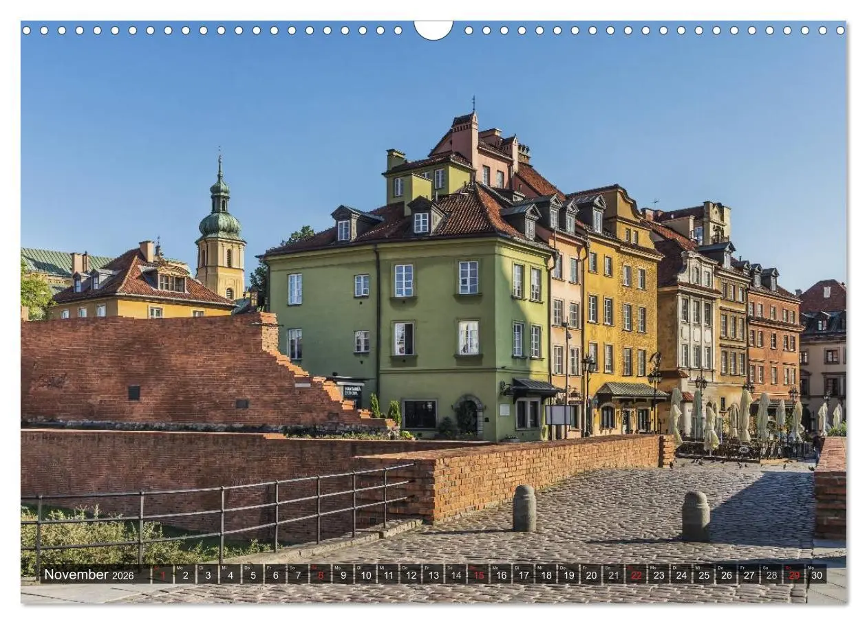 Bild: 9783516043266 | Ein Wochenende in Warschau (Wandkalender 2026 DIN A3 quer),...