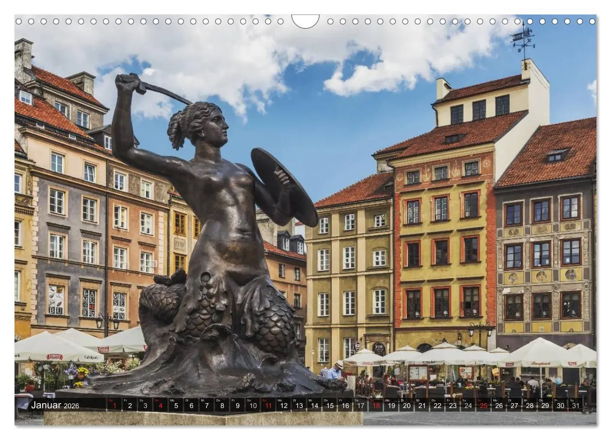 Bild: 9783516043266 | Ein Wochenende in Warschau (Wandkalender 2026 DIN A3 quer),...