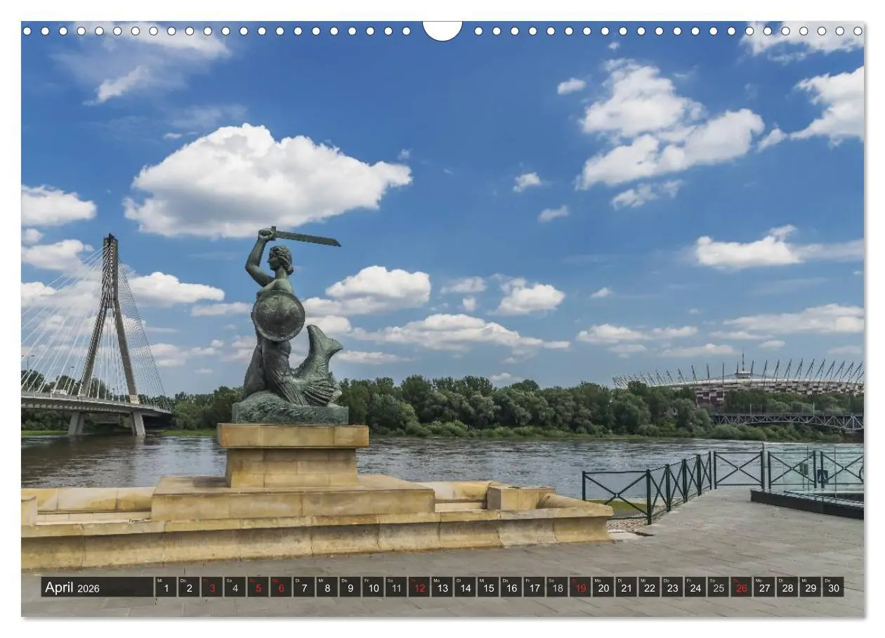 Bild: 9783516043266 | Ein Wochenende in Warschau (Wandkalender 2026 DIN A3 quer),...