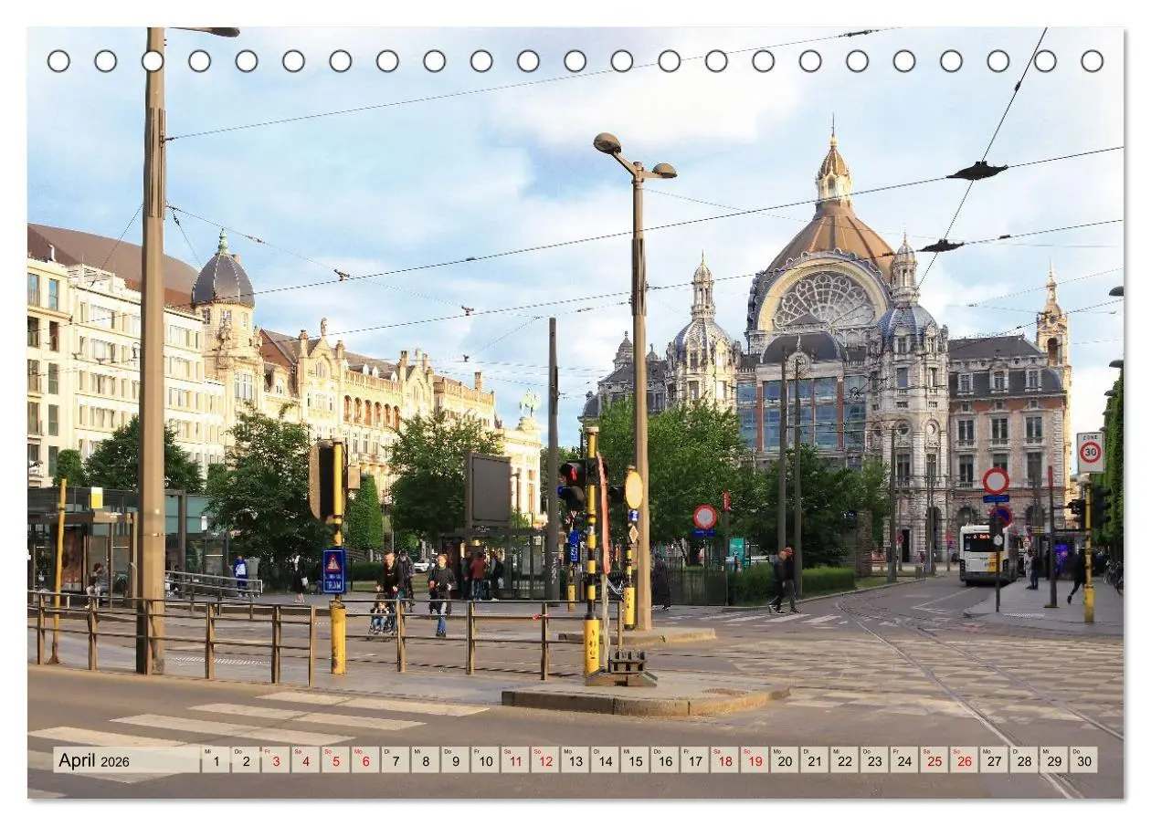 Bild: 9783516593266 | Antwerpen - Faszinierende Großstadt (Tischkalender 2026 DIN A5...