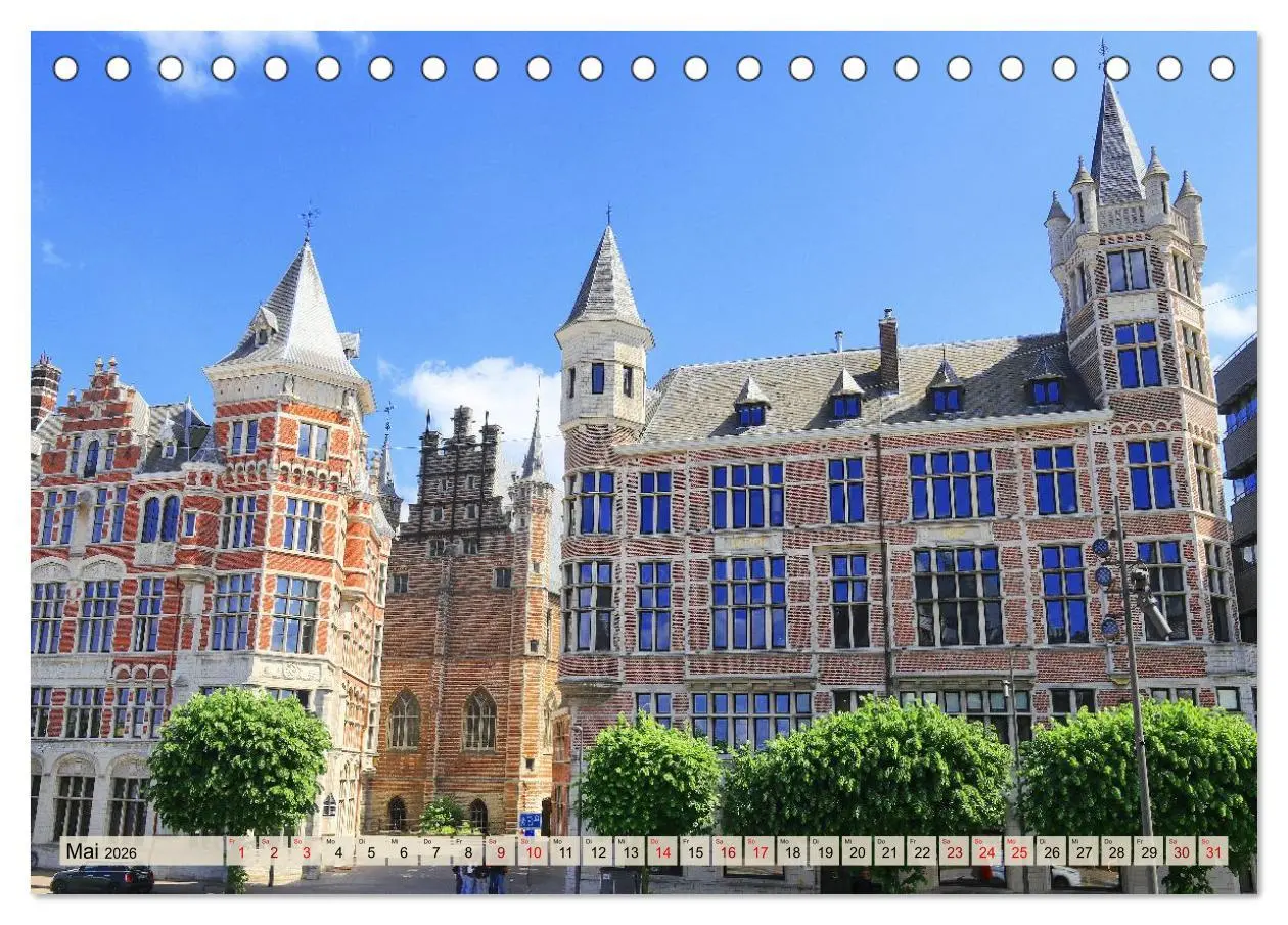 Bild: 9783516593266 | Antwerpen - Faszinierende Großstadt (Tischkalender 2026 DIN A5...