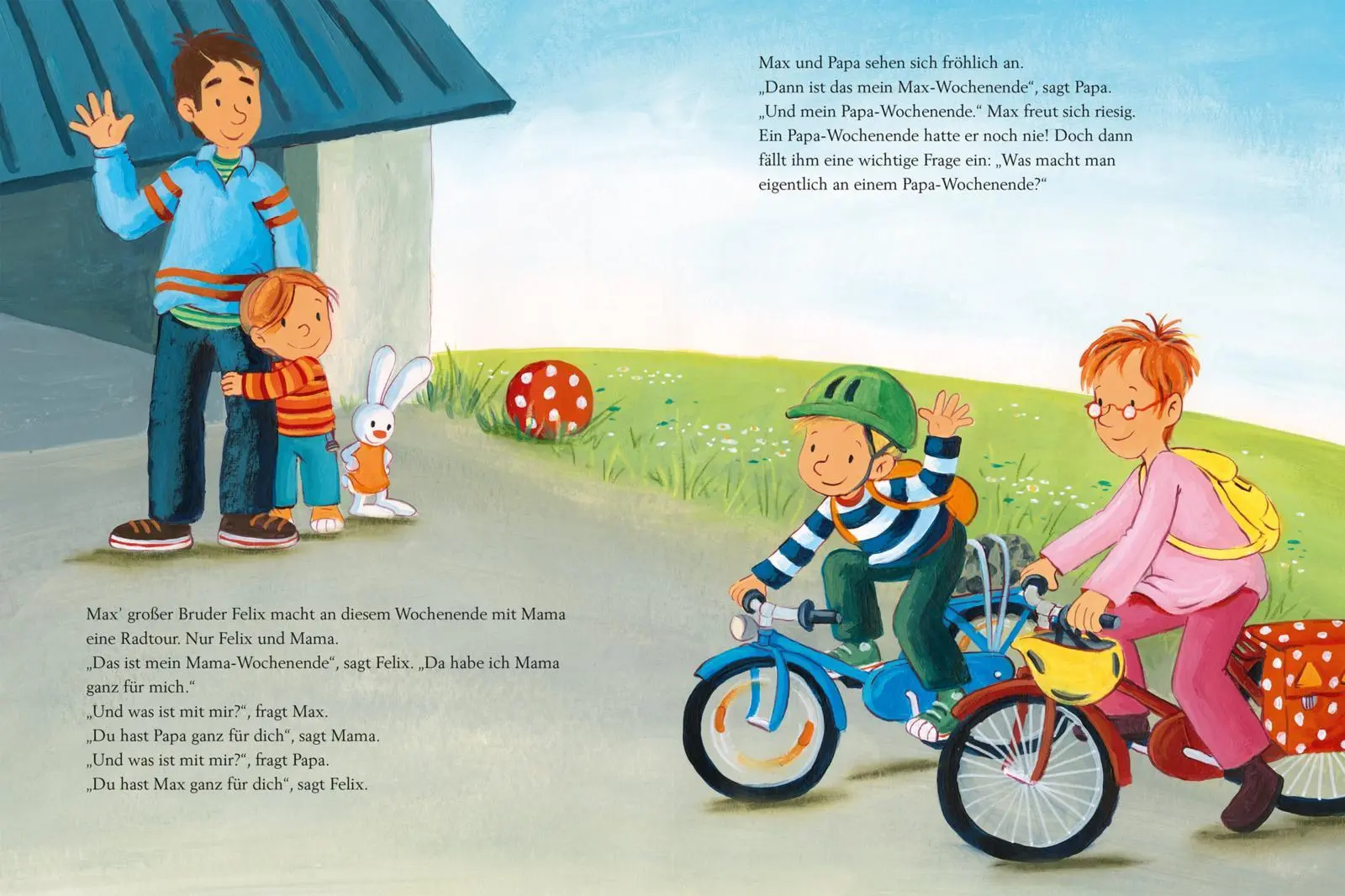 Bild: 9783551523266 | Max-Bilderbücher: Max und das Papa-Wochenende | Mein Freund MAX | Buch