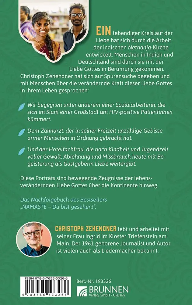 Rückseite: 9783765533266 | Was zählt, ist die Liebe | Christoph Zehendner | Buch | 201 S. | 2025