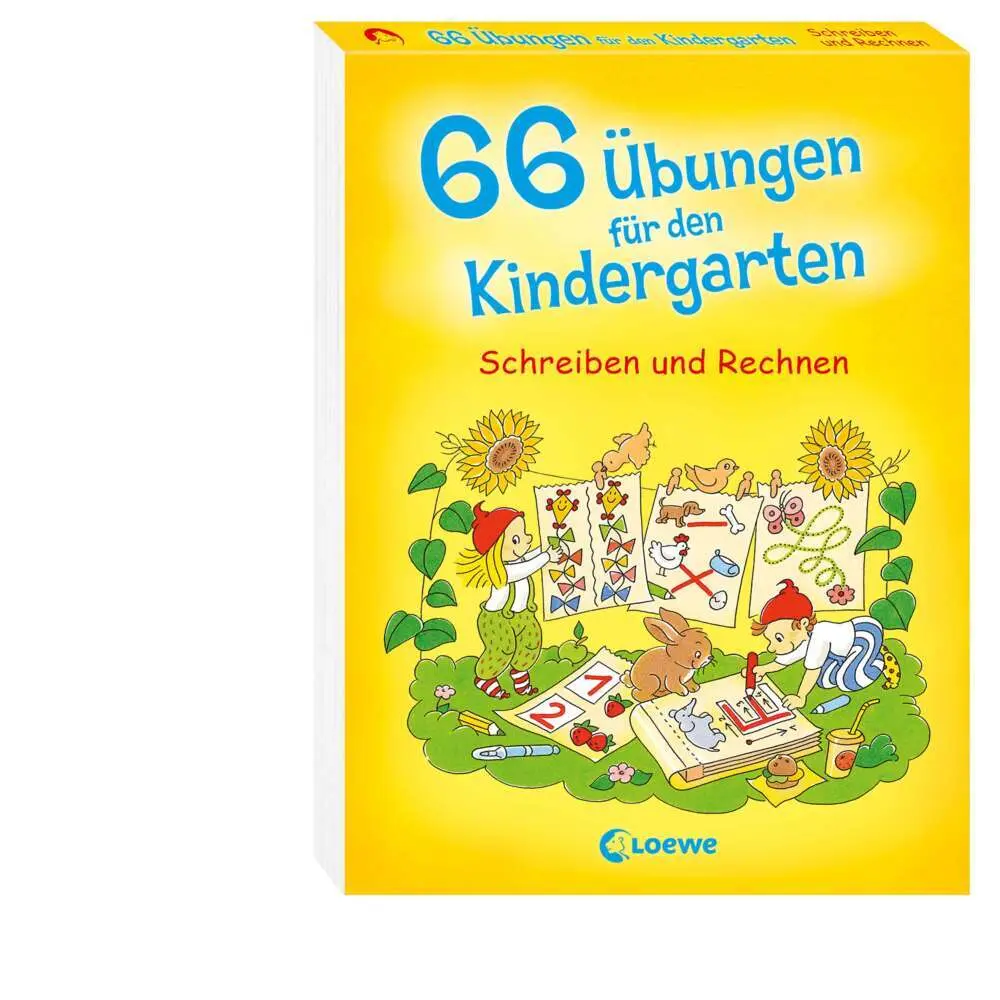 Cover: 9783785573266 | 66 Übungen für den Kindergarten, Schreiben und Rechnen | Wittenburg
