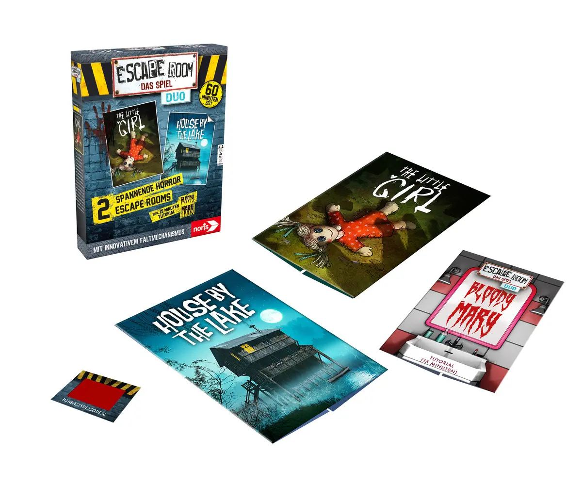 Bild: 4000826003366 | Escape Room Duo Horror (Spiel) | Spiel | In Faltschachtel | 606101894