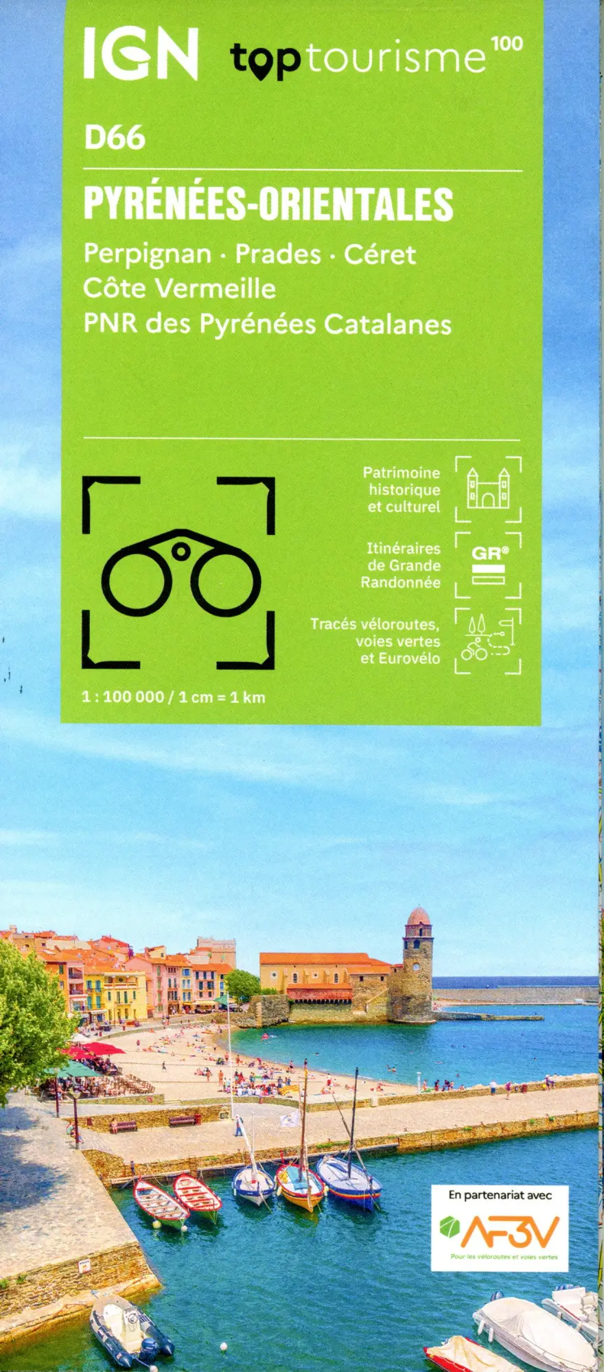 Cover: 9782758553366 | 66 Pyrénées Orientales | 1:100000 | (Land-)Karte | Französisch | 2024