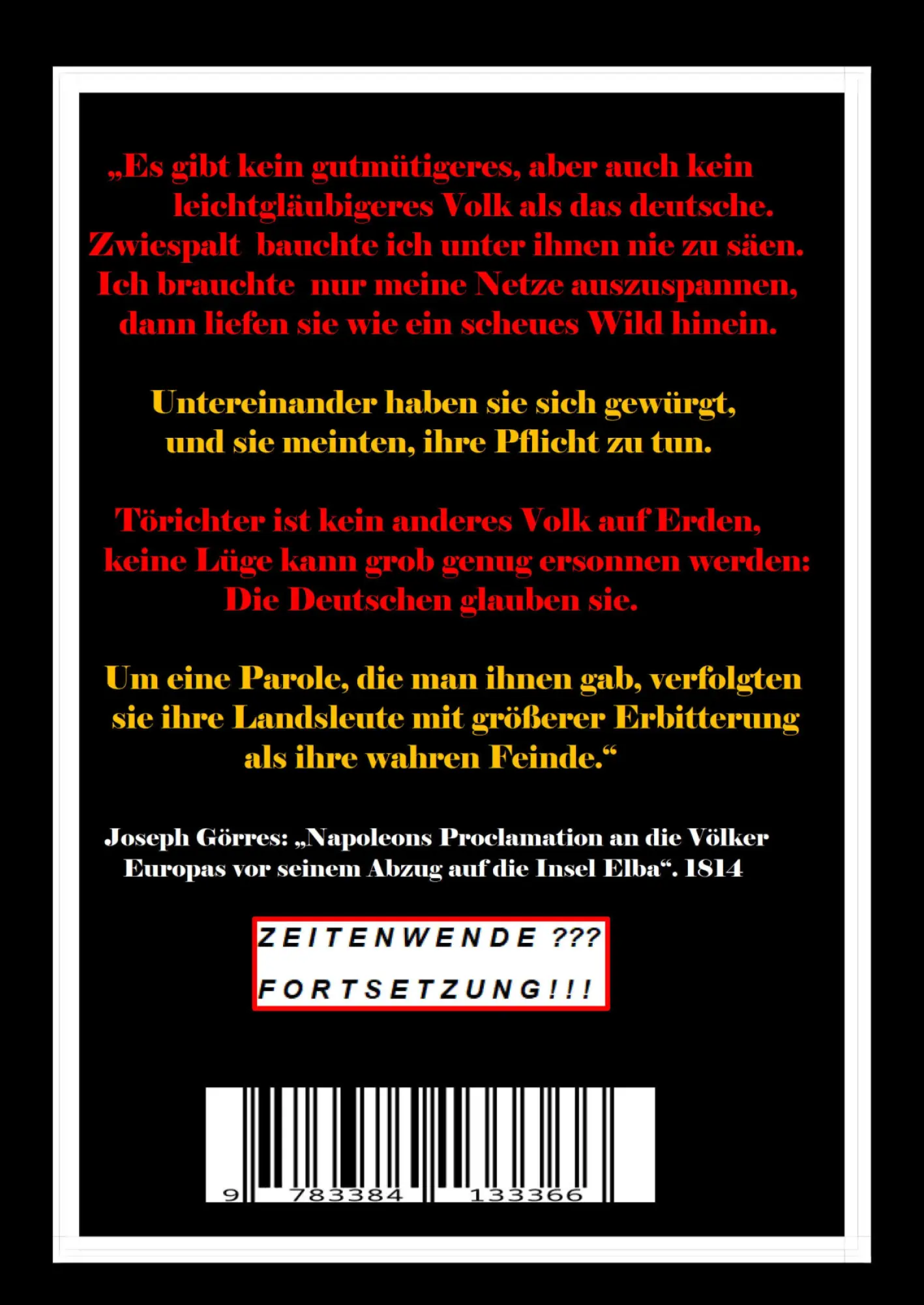 Rückseite: 9783384133366 | DAS VERHÄNGNIS DER LÜGE | Historisch-philosophische Tetralogie | Kollo