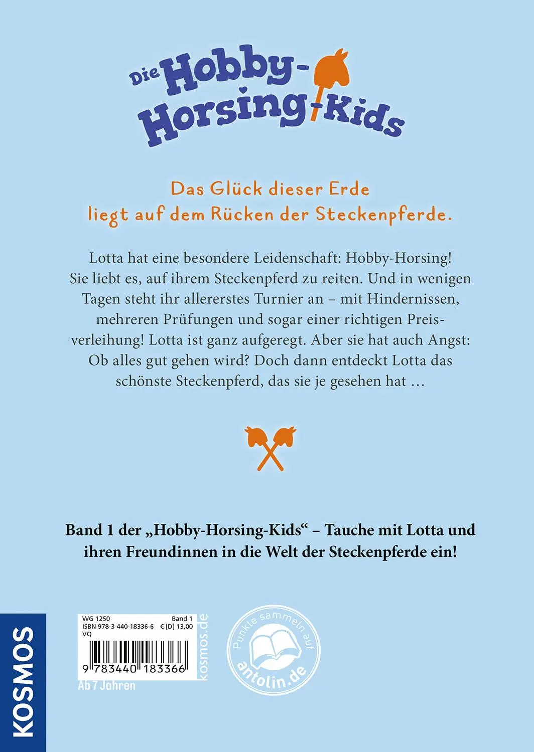 Bild: 9783440183366 | Die Hobby-Horsing-Kids, 1, Ein Steckenpferd für Lotta | Jenny Bicho