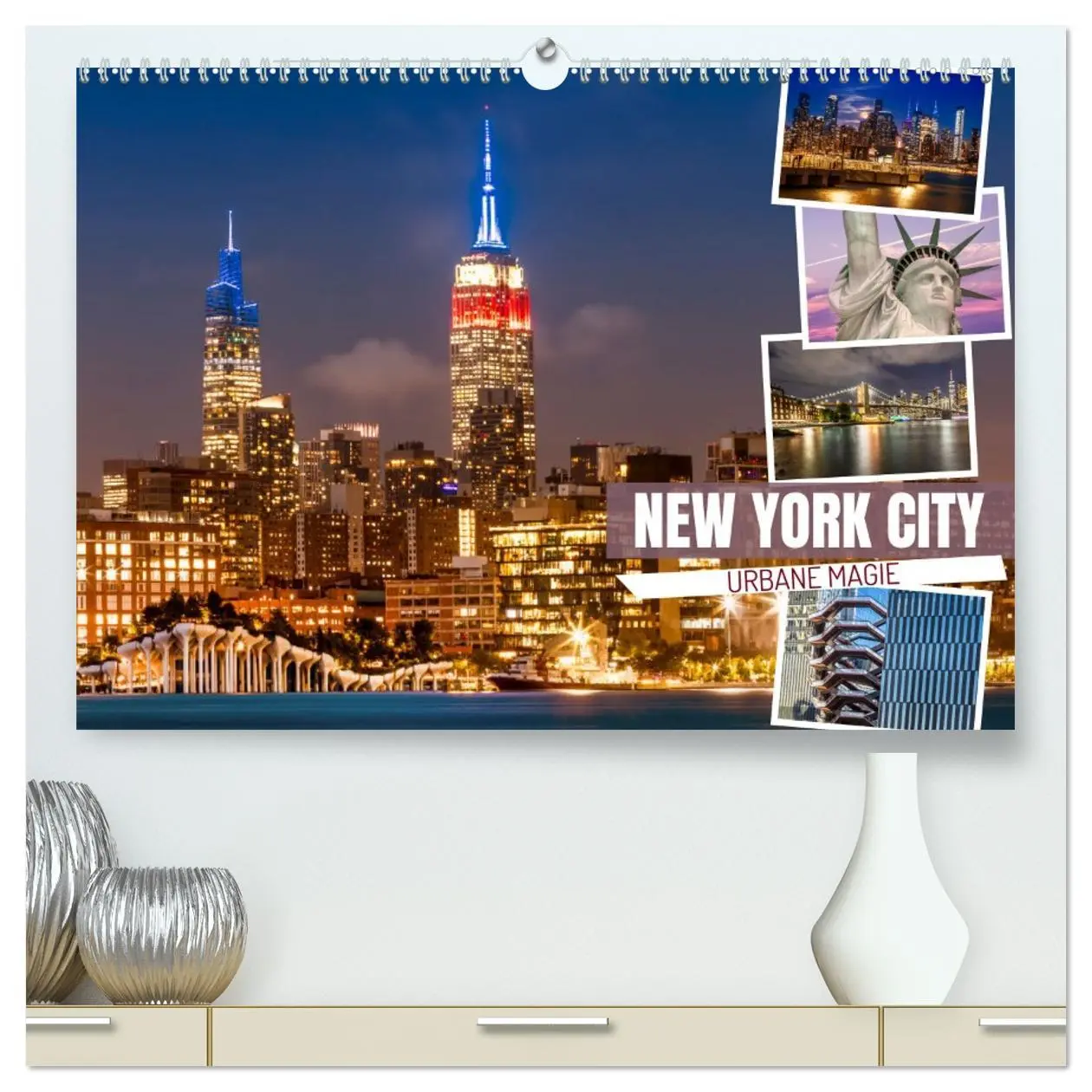 Cover: 9783457323366 | NEW YORK CITY Urbane Magie (hochwertiger Premium Wandkalender 2026...
