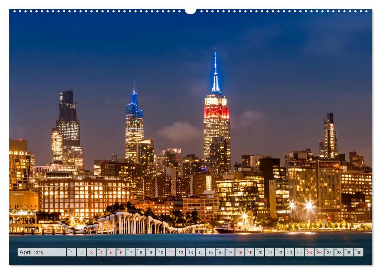 Bild: 9783457323366 | NEW YORK CITY Urbane Magie (hochwertiger Premium Wandkalender 2026...