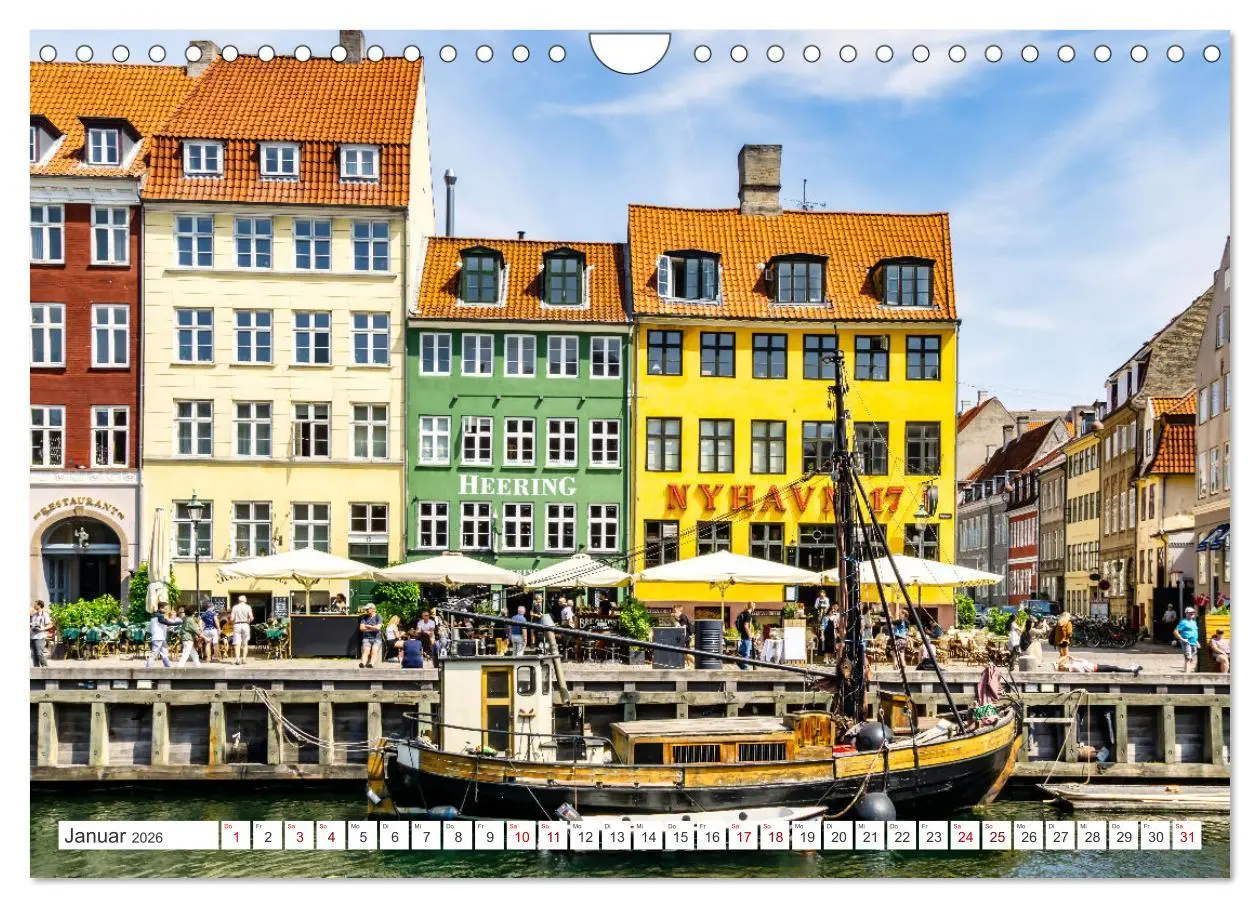 Bild: 9783457633366 | Kopenhagen - Die wundervolle Hafenstadt (Wandkalender 2026 DIN A4...