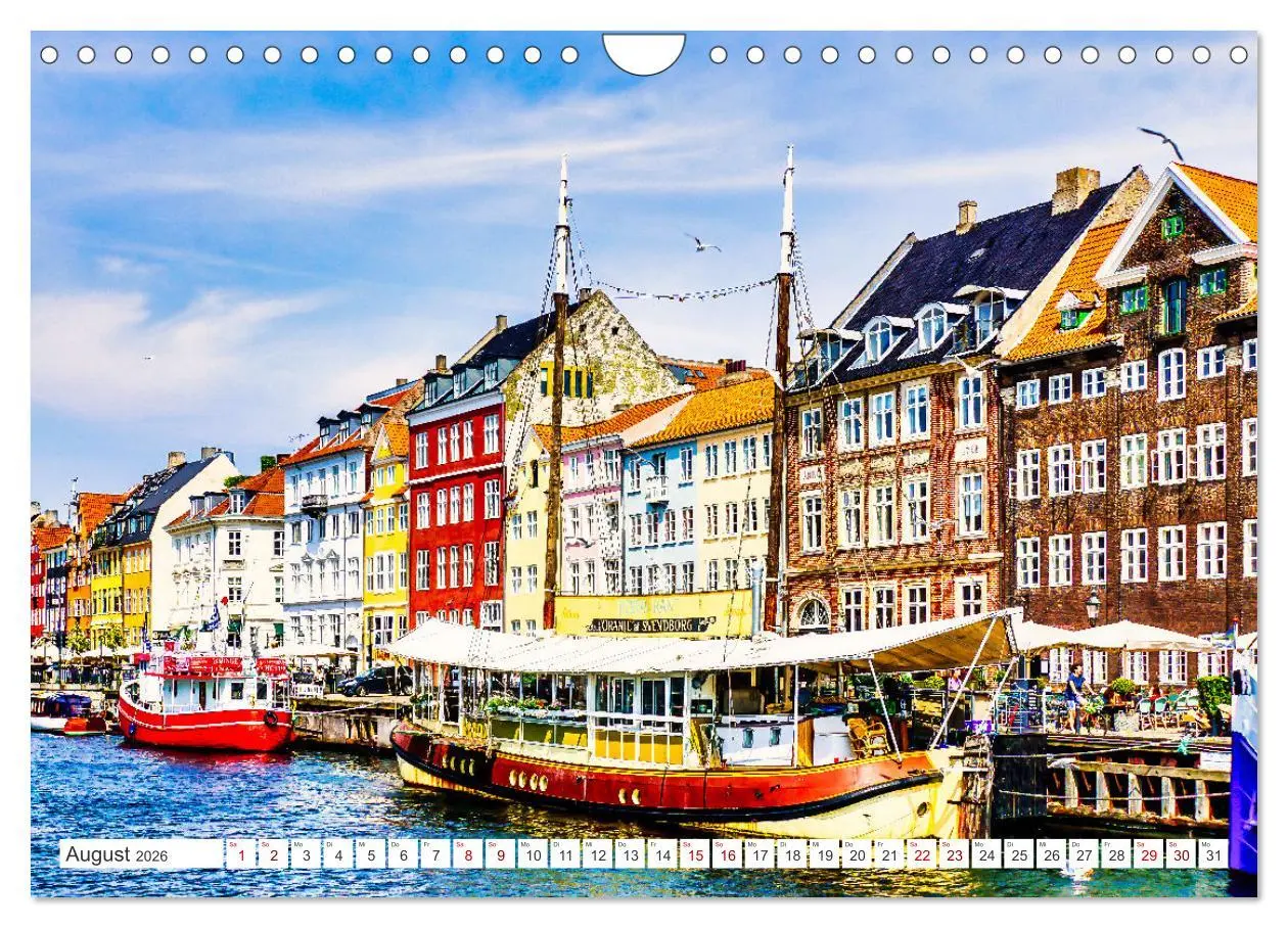 Bild: 9783457633366 | Kopenhagen - Die wundervolle Hafenstadt (Wandkalender 2026 DIN A4...