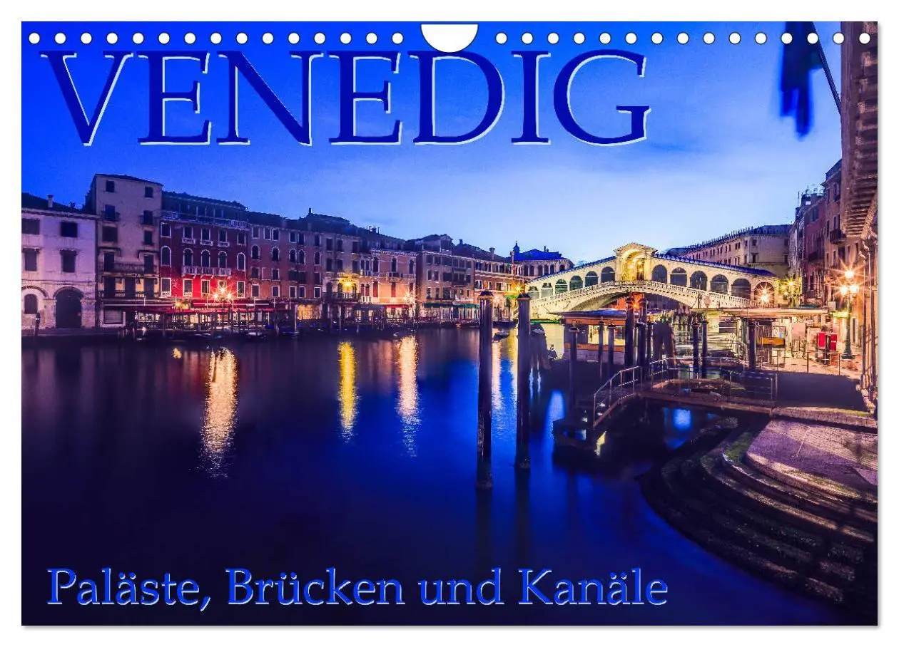 Cover: 9783457703366 | Venedig - Paläste, Brücken und Kanäle (Wandkalender 2026 DIN A4...
