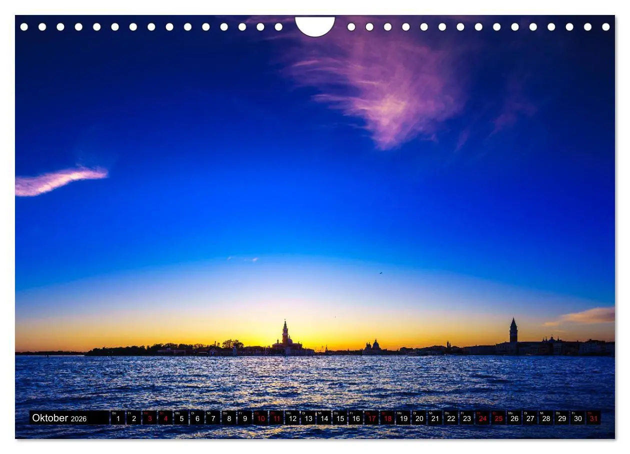 Bild: 9783457703366 | Venedig - Paläste, Brücken und Kanäle (Wandkalender 2026 DIN A4...