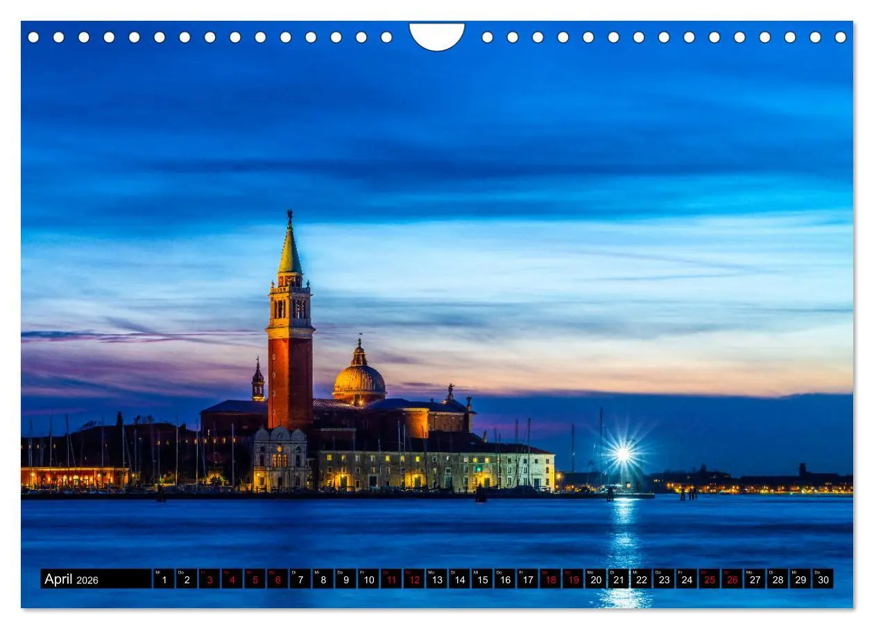 Bild: 9783457703366 | Venedig - Paläste, Brücken und Kanäle (Wandkalender 2026 DIN A4...