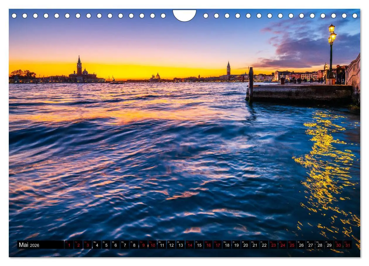 Bild: 9783457703366 | Venedig - Paläste, Brücken und Kanäle (Wandkalender 2026 DIN A4...