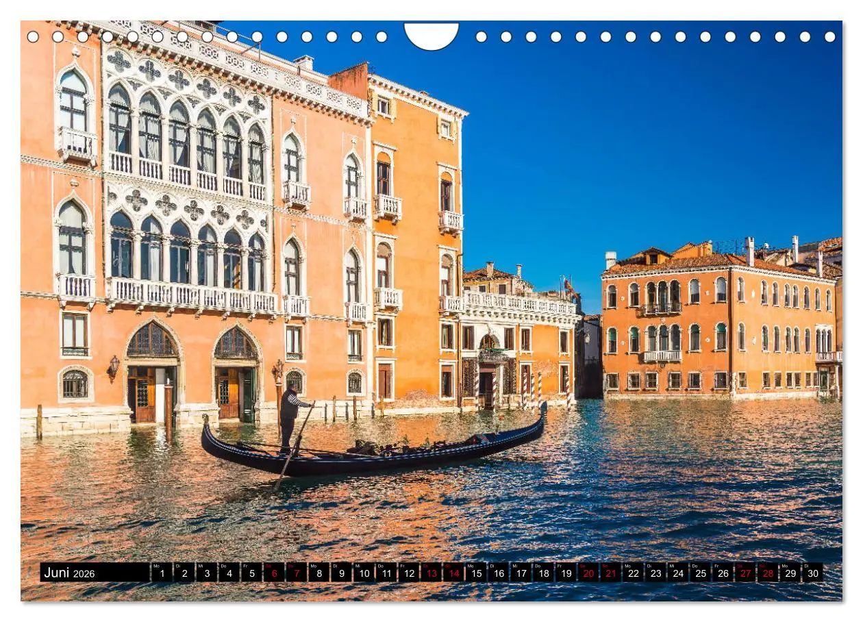 Bild: 9783457703366 | Venedig - Paläste, Brücken und Kanäle (Wandkalender 2026 DIN A4...