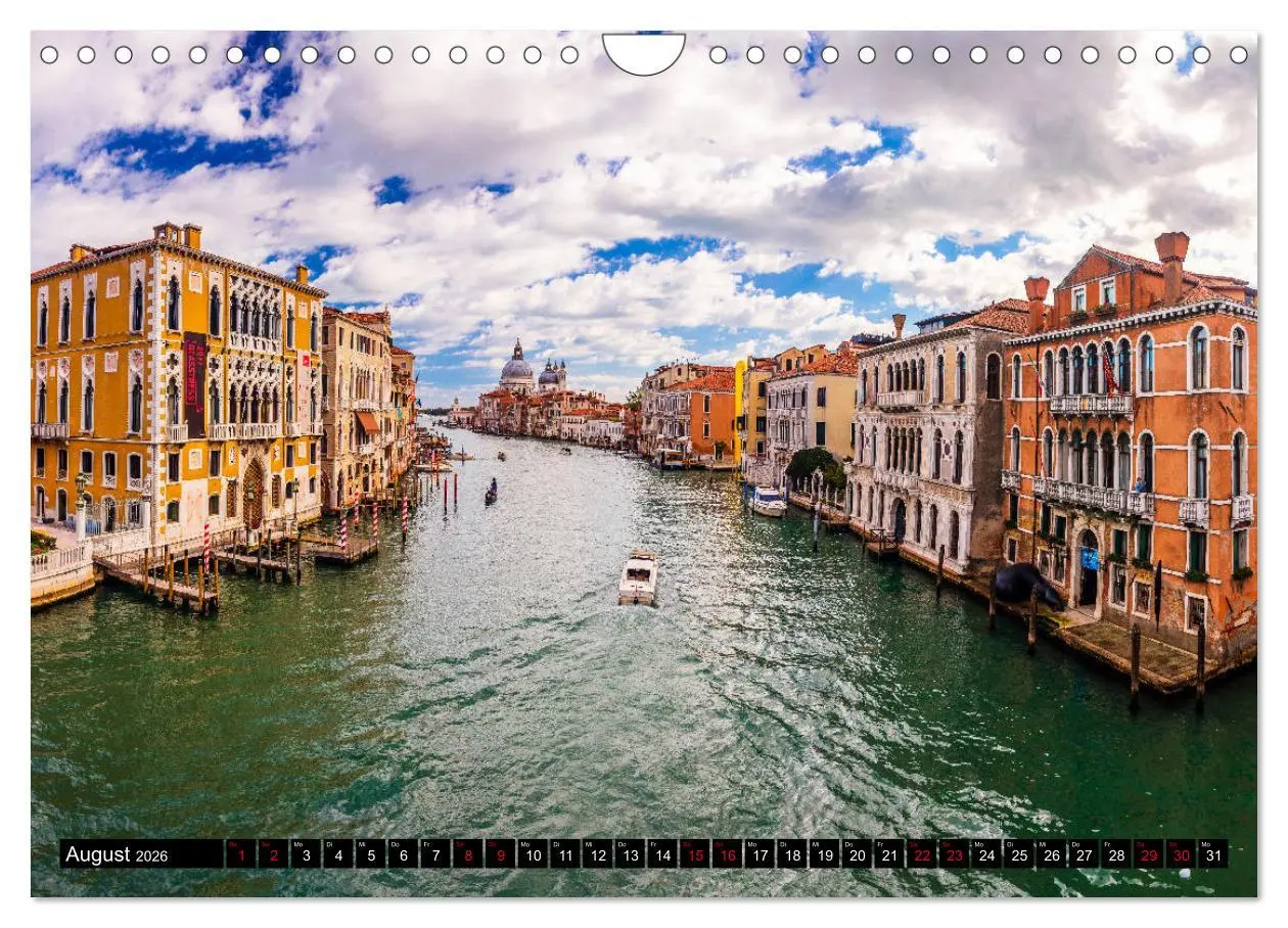 Bild: 9783457703366 | Venedig - Paläste, Brücken und Kanäle (Wandkalender 2026 DIN A4...