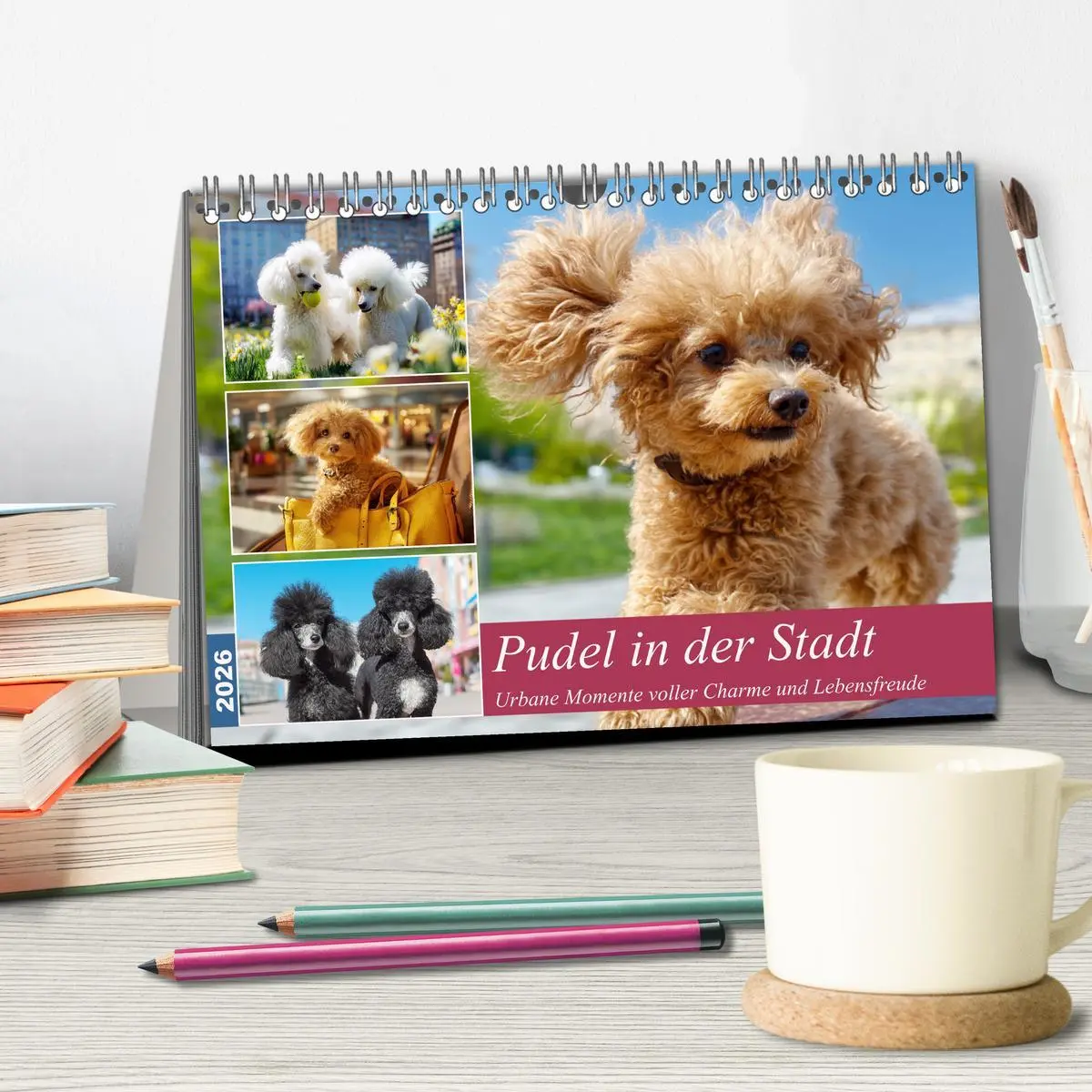 Bild: 9783457943366 | Pudel in der Stadt. Urbane Momente voller Charme und Lebensfreude...