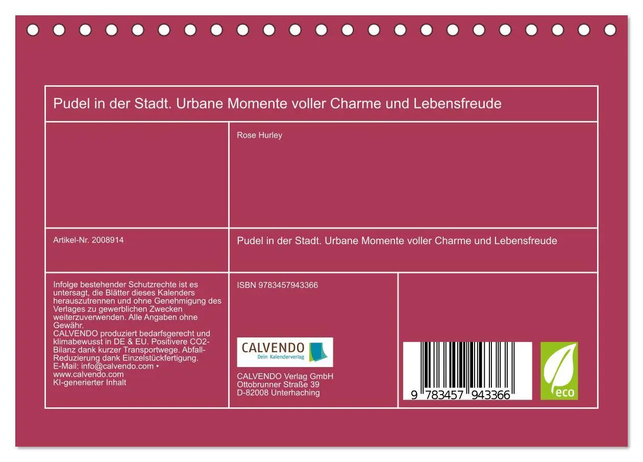 Bild: 9783457943366 | Pudel in der Stadt. Urbane Momente voller Charme und Lebensfreude...