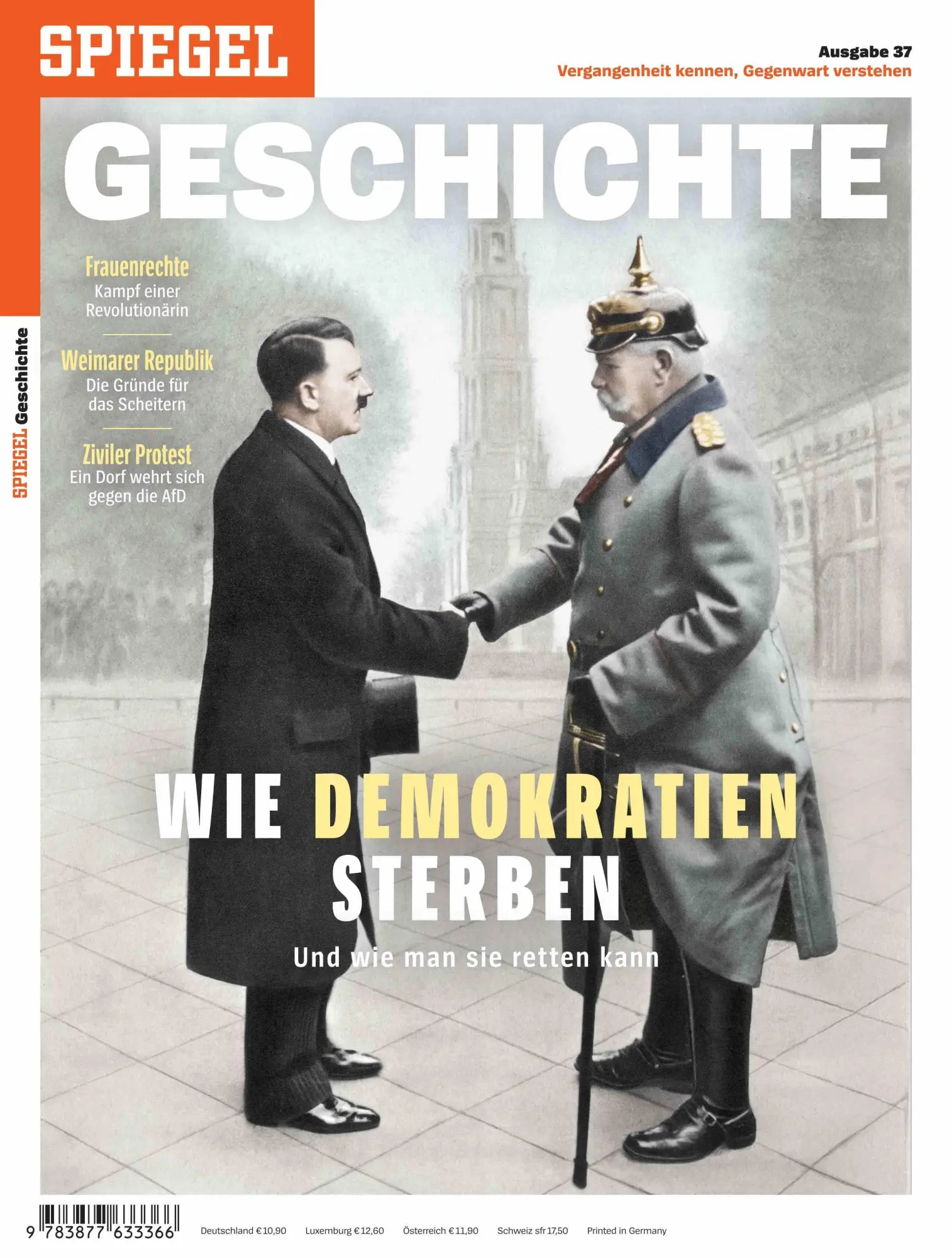 Cover: 9783877633366 | Wie Demokratien sterben | SPIEGEL GESCHICHTE | KG | Taschenbuch | 2026