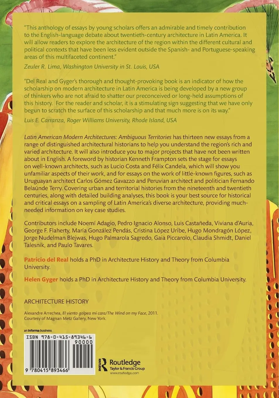 Rückseite: 9780415893466 | Latin American Modern Architectures | Ambiguous Territories | Buch