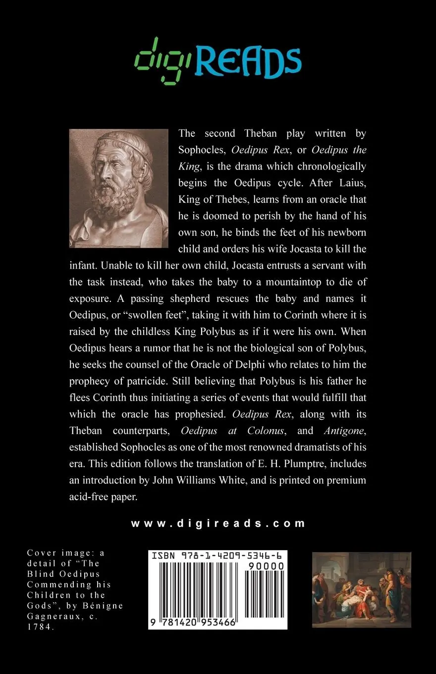 Rückseite: 9781420953466 | Oedipus Rex (Oedipus the King) [Translated by E. H. Plumptre with...