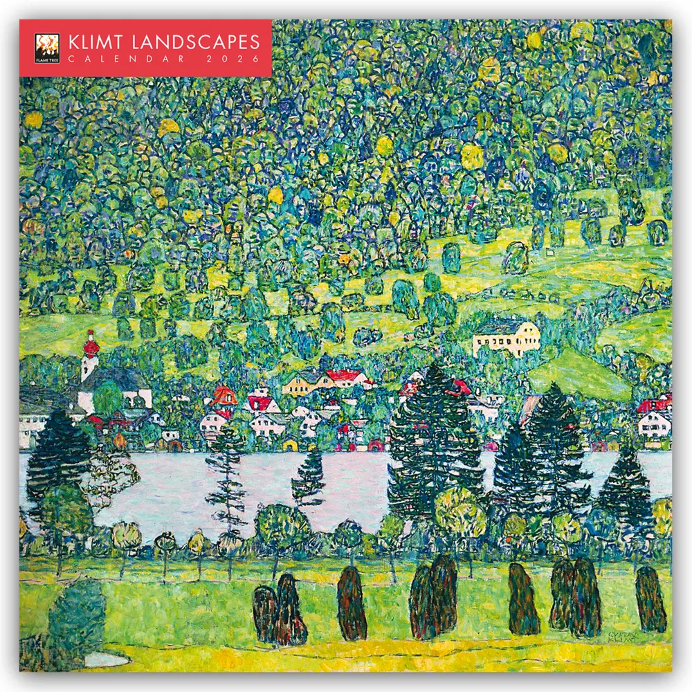 Cover: 9781835623466 | Gustav Klimt Landscapes - Gustav Klimt Landschaften 2026 - Original...