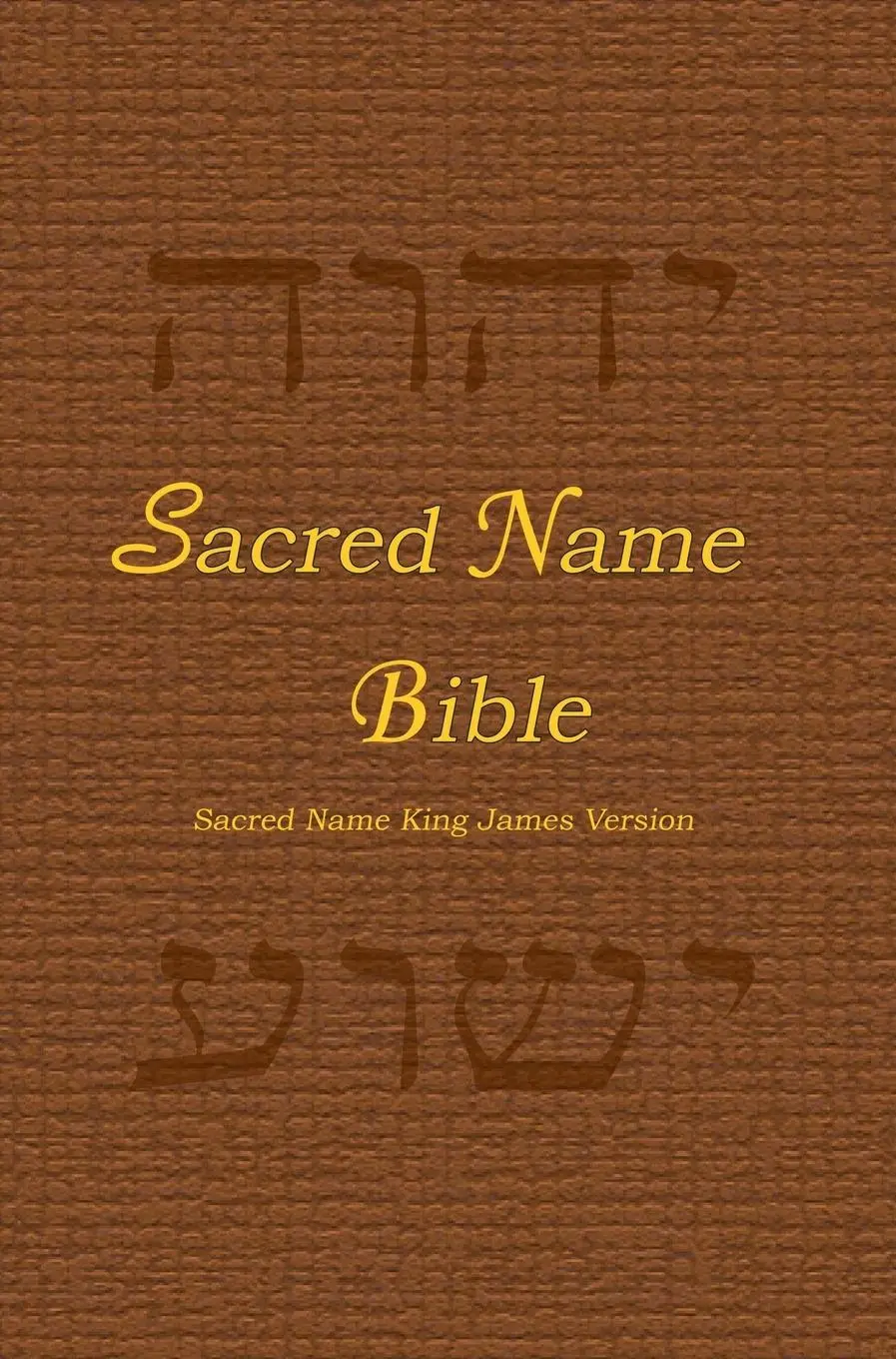 Cover: 9781941173466 | Sacred Name Bible | Sacred Name King James Version, hard cover | Buch