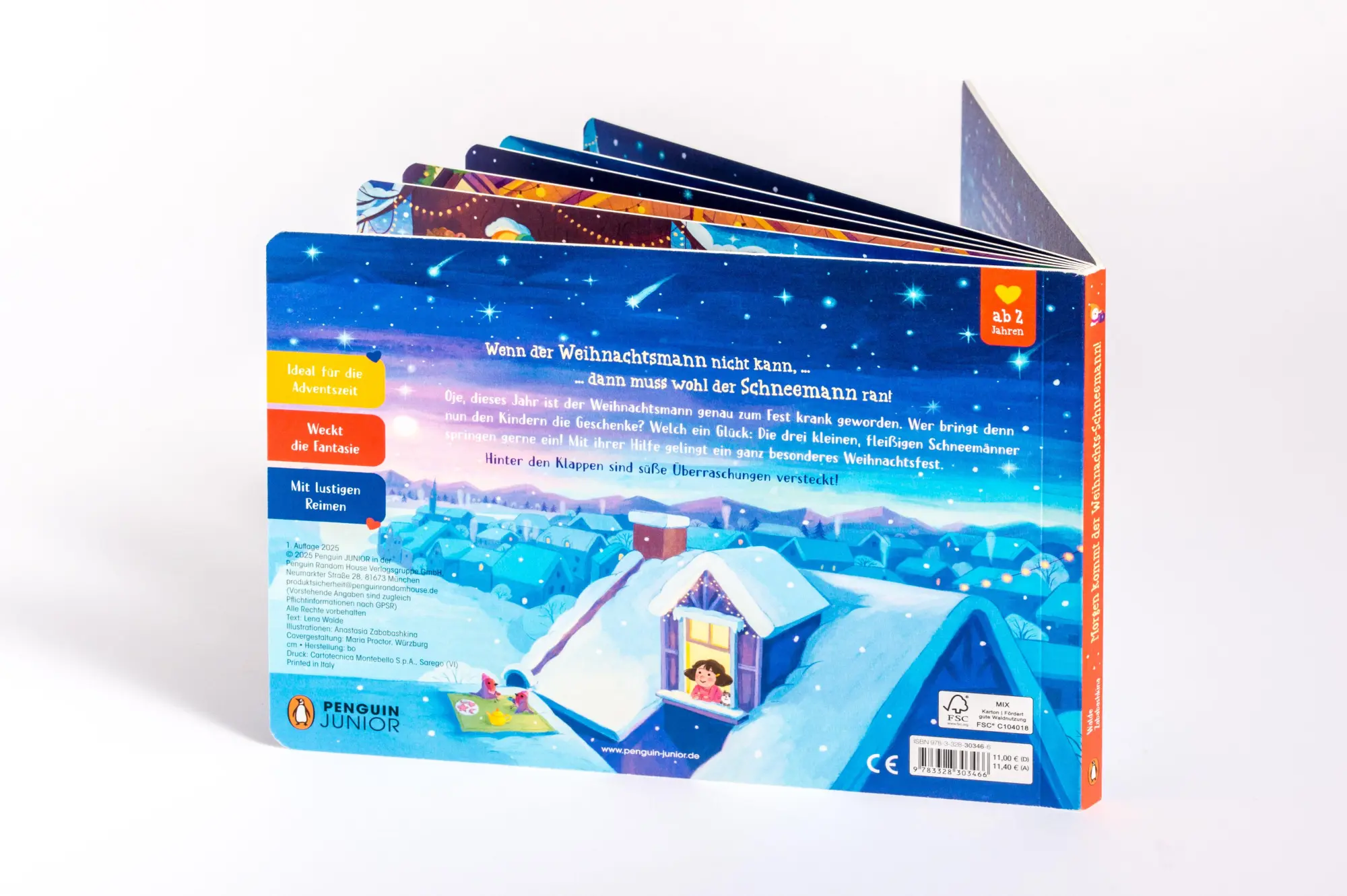 Bild: 9783328303466 | Morgen kommt der Weihnachts-Schneemann | Lena Walde | Buch | 14 S.